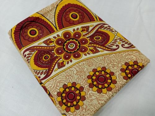BEDSHEET JAIPUR PRINTED 90X108 2 PILLOW COVER